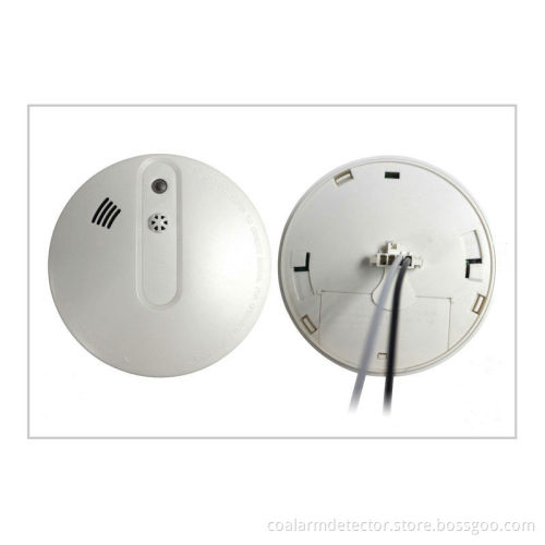 4 Wire Combined Photoelectric Smoke Sensor Alarm Combination Smoke And Heat Detector Lyd-410-dc